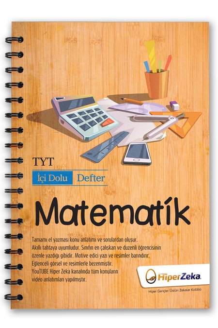 Hiper Zeka YKS TYT Matematik İçi Dolu Defter Hiper Zeka Yayınları