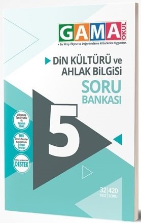 Gama 5. Sınıf Din Kültürü ve Ahlak Bilgisi Destek Soru Bankası Gama Yayınları