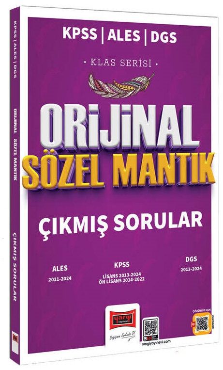 Yargı 2025 KPSS ALES DGS Sözel Mantık Orijinal Çıkmış Sorular Klas Serisi Yargı Yayınları