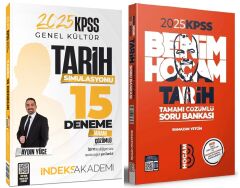 Benim Hocam + İndeks 2025 KPSS Tarih Soru Bankası + 15 Deneme 2 li Set - Ramazan Yetgin Benim Hocam + İndeks Akademi Yayınları