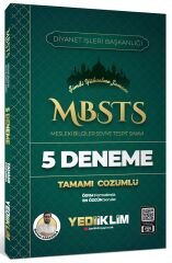 Yediiklim MBSTS 5 Deneme Çözümlü - Burhan Karakışla Yediiklim Yayınları