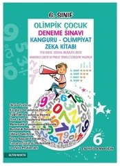 Altın Nokta 6. Sınıf Olimpik Çocuk Matematik ve Zeka Kitabı Altın Nokta Yayınları