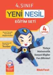 Blok Test 4. Sınıf Yeni Nesil Eğitim Seti Blok Test Yayınları