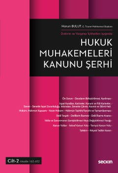 Seçkin Hukuk Muhakemeleri Kanunu Şerhi 2 Cilt - Harun Bulut Seçkin Yayınları