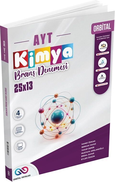 Orbital YKS AYT Kimya 25x13 Deneme Orbital Yayınları