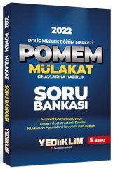 SÜPER FİYAT - Yediiklim 2022 POMEM Mülakat Sınavları Soru Bankası Yediiklim Yayınları