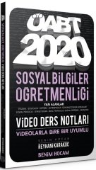 Benim Hocam 2020 ÖABT Sosyal Bilgiler Öğretmenliği Video Ders Notları - Reyhani Karakoç Benim Hocam Yayınları