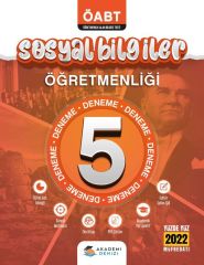 Akademi Denizi ÖABT Sosyal Bilgiler Öğretmenliği 5 Deneme PDF Çözümlü Akademi Denizi