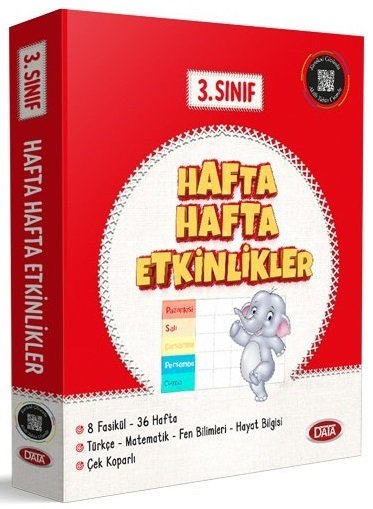 Data 3. Sınıf Hafta Hafta Etkinlikler Seti Data Yayınları