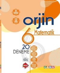 Gama 6. Sınıf Matematik Orjin 20 Deneme Gama Yayınları