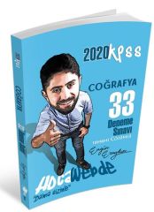 HocaWebde 2020 KPSS Coğrafya 33 Deneme Çözümlü Engin Eraydın HocaWebde Yayınları