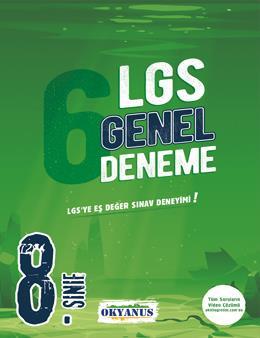 Okyanus 8. Sınıf LGS Genel 6 Deneme Okyanus Yayınları