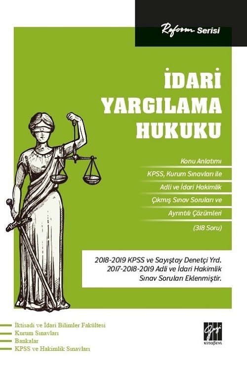 Gazi Kitabevi İdari Yargılama Hukuku - Kolektif - Reform Serisi Gazi Kitabevi