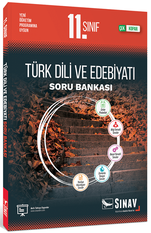 Sınav 11. Sınıf Türk Dili ve Edebiyatı Soru Bankası Sınav Yayınları