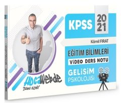 HocaWebde 2021 KPSS Eğitim Bilimleri Gelişim Psikolojisi Video Ders Notu - Kamil Fırat HocaWebde Yayınları