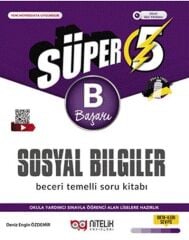 Nitelik 5. Sınıf Sosyal Bilimler Süper B Beceri Temelli Soru Kitabı Nitelik Yayınları