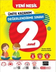 Kırmızı Beyaz 2. Sınıf Tüm Dersler Ünite Kazanım Değerlendirme Sınavı Kırmızı Beyaz Yayınları