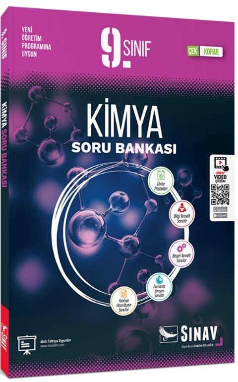 Sınav 9. Sınıf Kimya Soru Bankası Sınav Yayınları