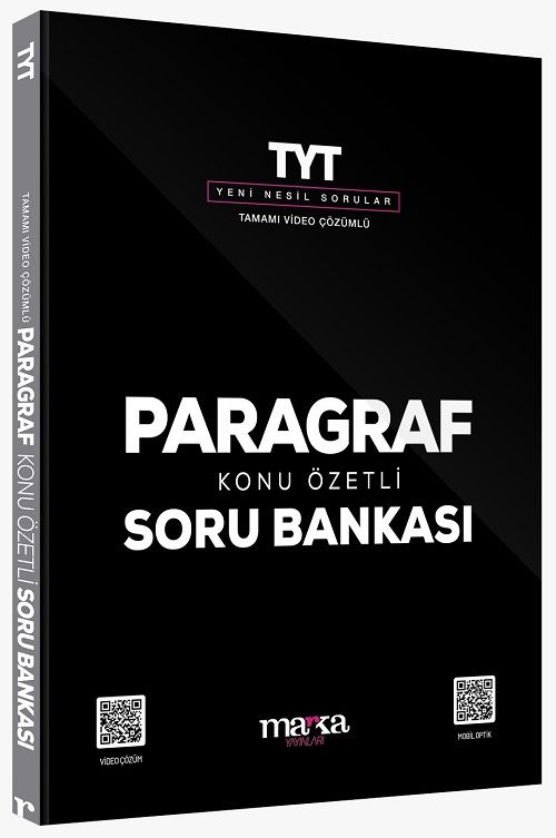 Marka 2025 YKS TYT Paragraf Konu Özetli Soru Bankası Marka Yayınları