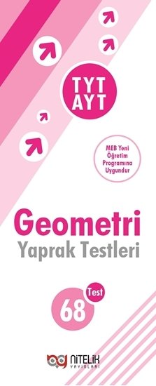 Nitelik YKS TYT AYT Geometri Yaprak Test Nitelik Yayınları