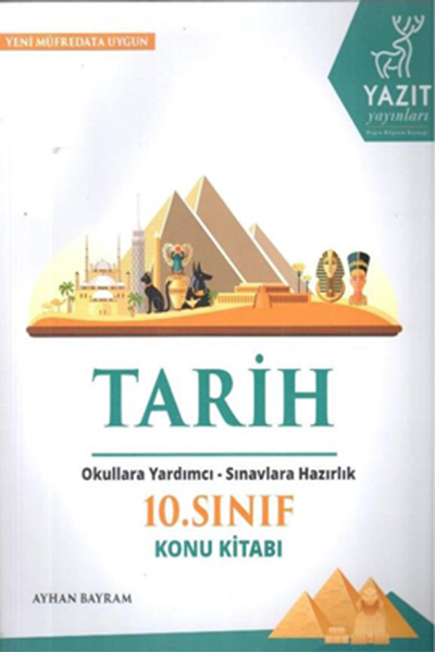 Yazıt 10. Sınıf Tarih Konu Kitabı Yazıt Yayınları