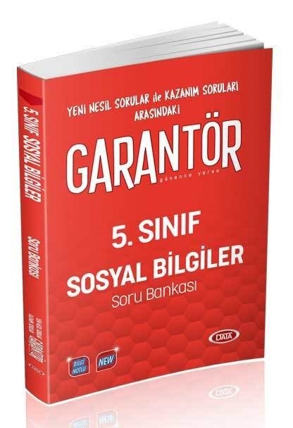 SÜPER FİYAT - Data 5. Sınıf Sosyal Bilimler Garantör Soru Bankası Data Yayınları