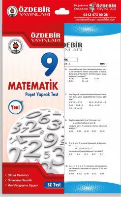 Özdebir 9.Sınıf Matematik Yaprak Test Özdebir Yayınları