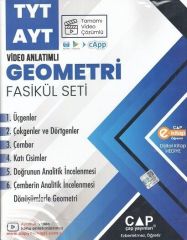 Çap Yayınları YKS TYT AYT Geometri Seti Video Çözümlü Çap Yayınları