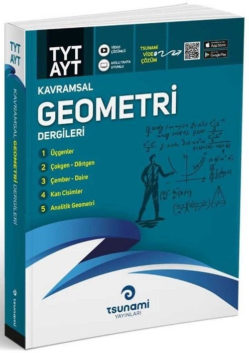 Tsunami YKS TYT AYT Geometri Kavramsal Dergileri (5 Fasikül) Tsunami Yayınları