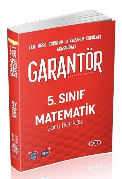 SÜPER FİYAT - Data 5. Sınıf Matematik Garantör Soru Bankası Data Yayınları