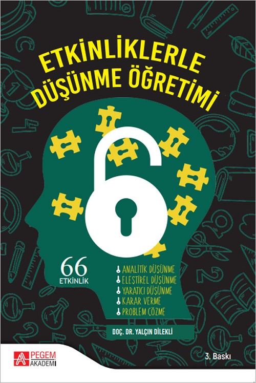 Pegem Etkinliklerle Düşünme Öğretimi 3. Baskı - Yalçın Dilekli Pegem Akademi Yayınları