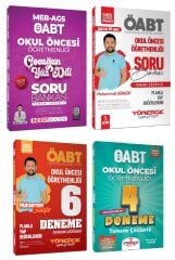 Yönerge + İndeks 2025 ÖABT MEB-AGS Okul Öncesi Öğretmenliği Soru Bankası + 10 Deneme 4 lü Set  - Muhammet Güngör Yönerge + İndeks Akademi Yayınları