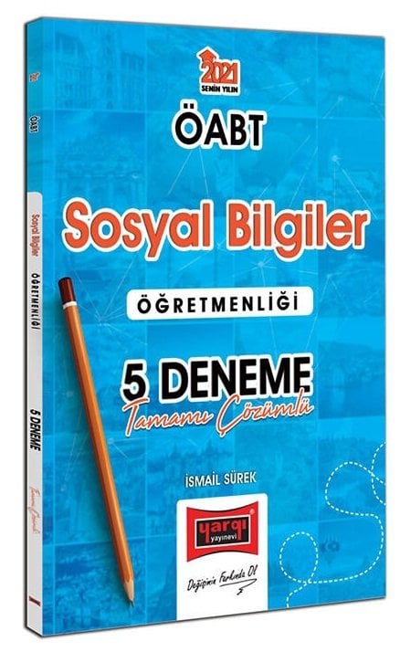 Yargı 2021 ÖABT Sosyal Bilgiler Öğretmenliği 5 Deneme Çözümlü Yargı Yayınları