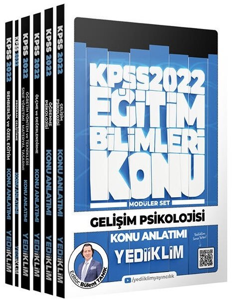 Yediiklim 2022 KPSS Eğitim Bilimleri Konu Anlatımlı Modüler Set Yediiklim Yayınları