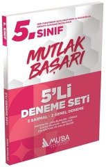 Muba 5. Sınıf Mutlak Başarı 5 li Deneme Seti Muba Yayınları