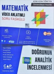 Çap Yayınları YKS TYT AYT Geometri Doğrunun Analitik İncelenmesi Konu Anlatımlı Soru Bankası Video Çözümlü Çap Yayınları