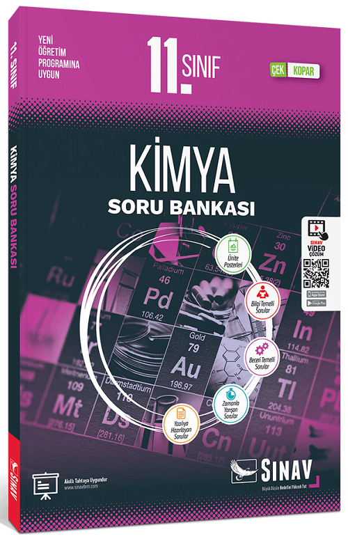 Sınav 11. Sınıf Kimya Soru Bankası Sınav Yayınları