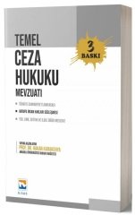 Nisan Kitabevi Temel Ceza Hukuku Mevzuatı 3. Baskı - Hakan Karakehya Nisan Kitabevi Yayınları