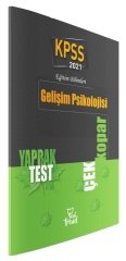 SÜPER FİYAT - Yeni Trend 2021 KPSS Eğitim Bilimleri Gelişim Psikolojisi Yaprak Test Yeni Trend Yayınları