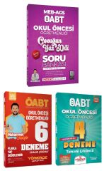 Yönerge + İndeks 2025 ÖABT MEB-AGS Okul Öncesi Öğretmenliği Soru Bankası + 10 Deneme 3 lü Set  - Muhammet Güngör Yönerge + İndeks Akademi Yayınları