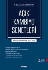 Seçkin Açık Kambiyo Senetleri 3. Baskı - Ebru Tüzemen Atik Seçkin Yayınları