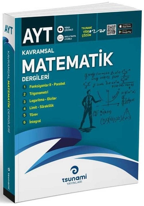 Tsunami YKS AYT Matematik Kavramsal Dergileri (6 Fasikül) Tsunami Yayınları