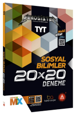 A Yayınları YKS TYT Sosyal Bilimler Bekosistem 20x20 Deneme Video Çözümlü A Yayınları