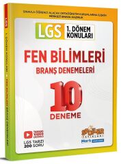 Spoiler 8. Sınıf LGS Fen Bilimleri 1. Dönem 10 Deneme Spoiler Yayınları