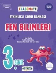 Okyanus 3. Sınıf Fen Bilimleri Classmate Etkinlikli Soru Bankası Okyanus Yayınları