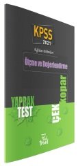 SÜPER FİYAT - Yeni Trend 2021 KPSS Eğitim Bilimleri Ölçme ve Değerlendirme Yaprak Test Yeni Trend Yayınları