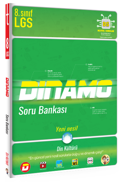 Tonguç 8. Sınıf LGS Din Kültürü Dinamo Soru Bankası Tonguç Akademi