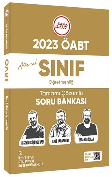 Hangi KPSS 2023 ÖABT Sınıf Öğretmenliği Soru Bankası Çözümlü Hangi KPSS