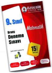 Özdebir 9. Sınıf Matematik 15 Deneme Özdebir Yayınları