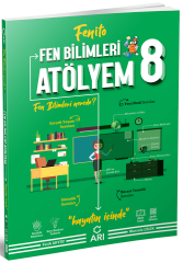 SÜPER FİYAT - Arı Yayınları 8. Sınıf Fenito Fen Bilimleri Atölyem Arı Yayınları